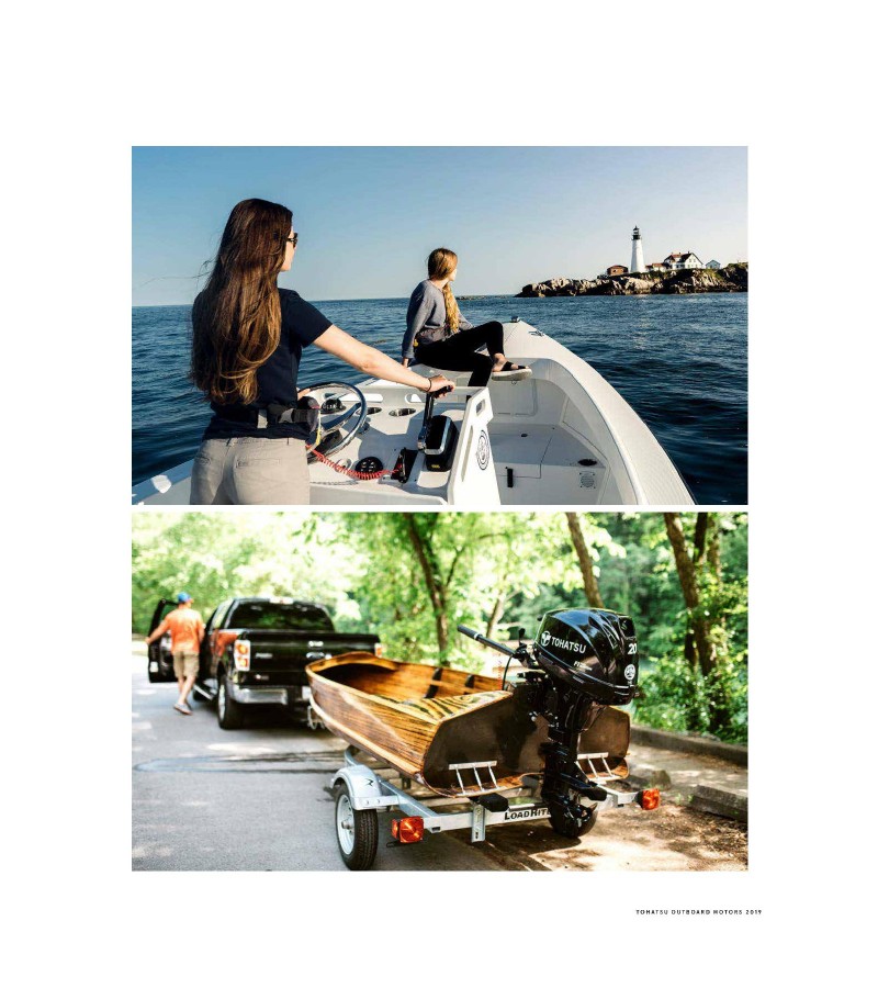 TOHATSU 20 HP UZUN ŞAFT MANUEL EFI 4 ZAMANLI DENİZ MOTORU-MFS 20 EL