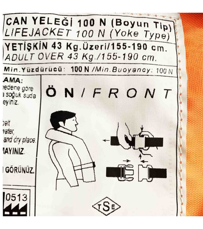 Can Yeleği TSE'li 150N